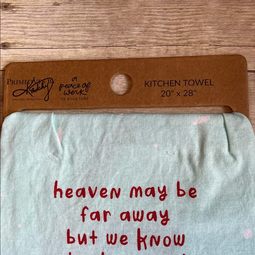 NWT Beautiful Cardinal Bird Cotton Kitchen Towel